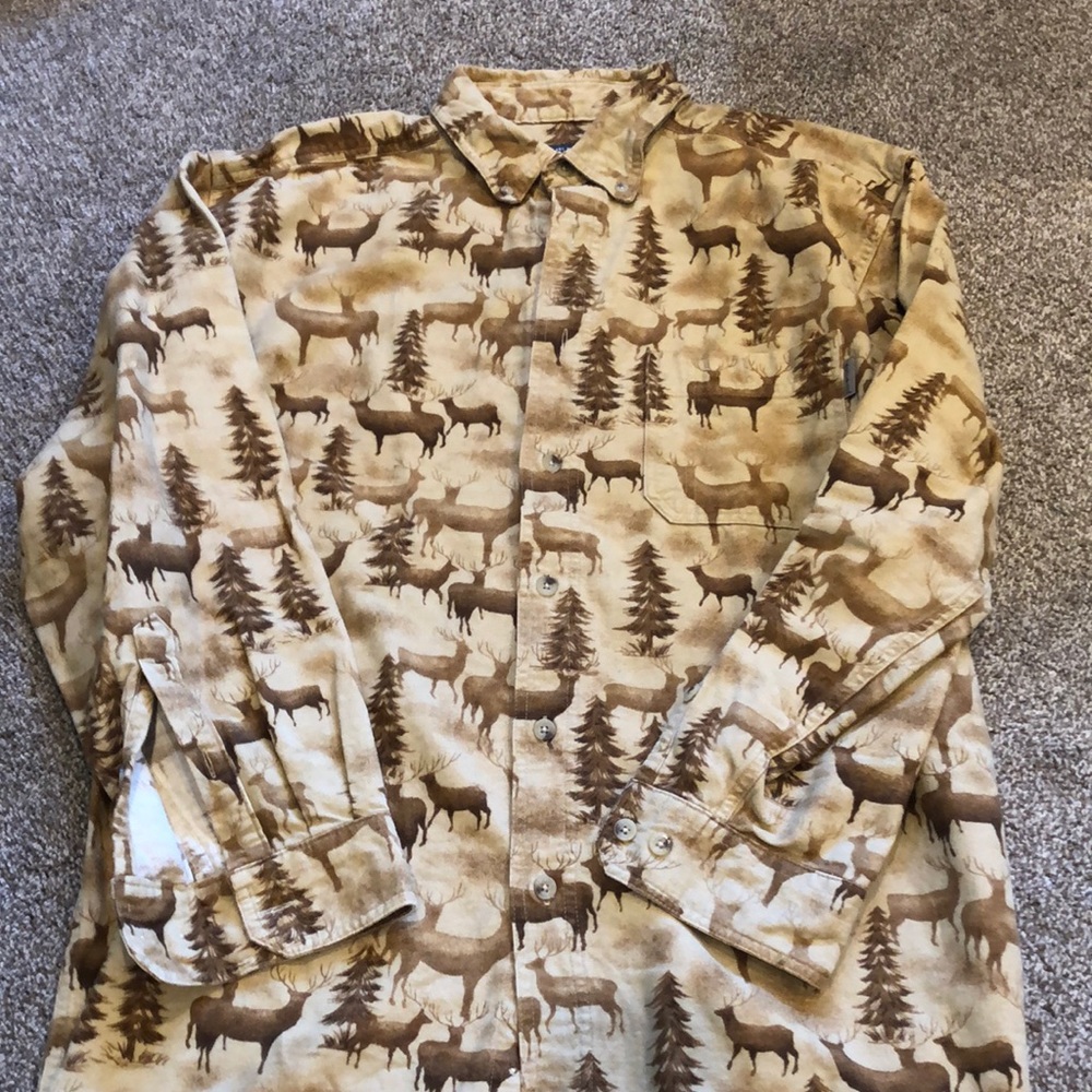Men’s size L Woolrich flannel